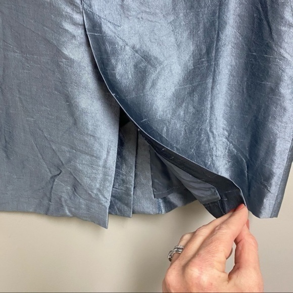 Les Copains Silk Sheath Skirt Made in Italy - Picture 3 of 9